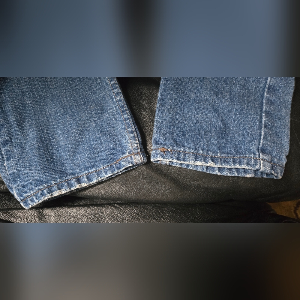 Levi's kids Blue Denim Jeans 514 sz5 - Picture 4 of 8